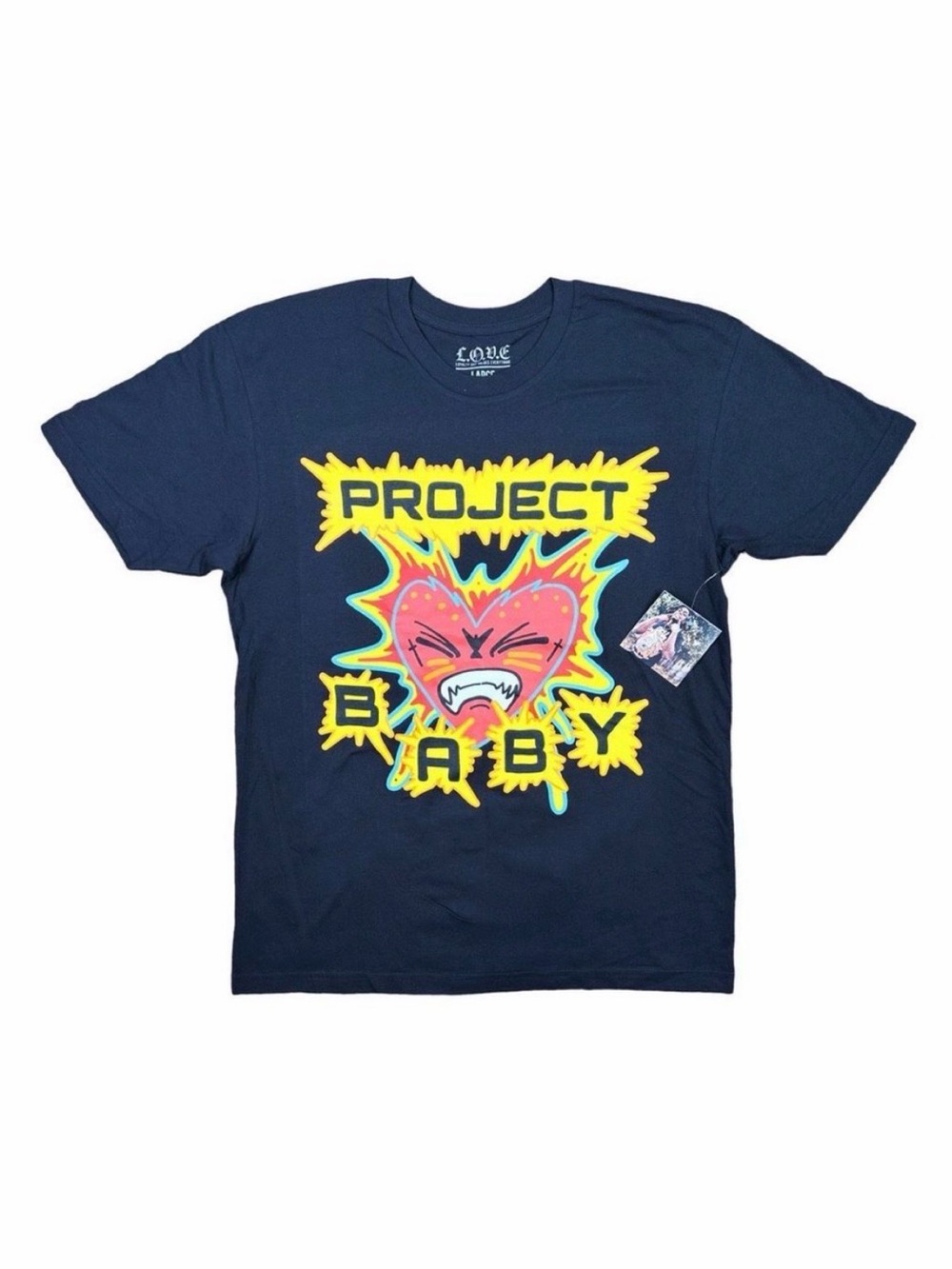 L.O.V.E. Love Out Values Everything x Kodak Black Project Baby Tee - Size Large